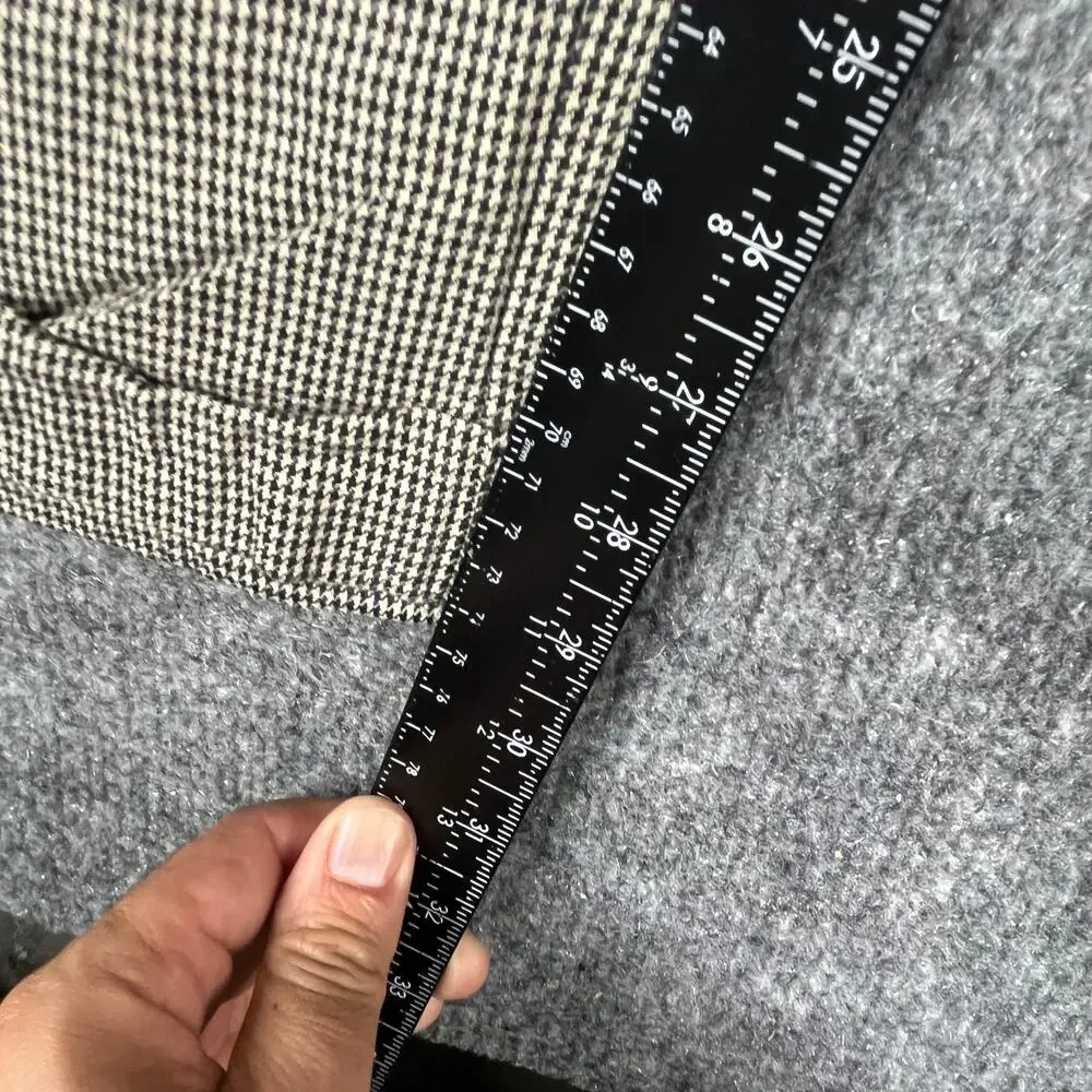Vintage Tommy‎ Hilfiger Dress Pants Mens 33x30 Brown Houndstooth Pleated Classic